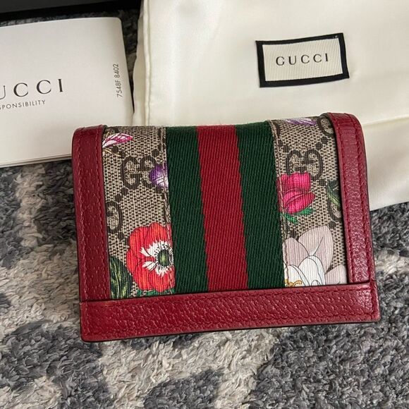 Gucci Floral Ophidia Wallet LIKE NEW ⭐️HOST PICK⭐️ - Picture 2 of 9